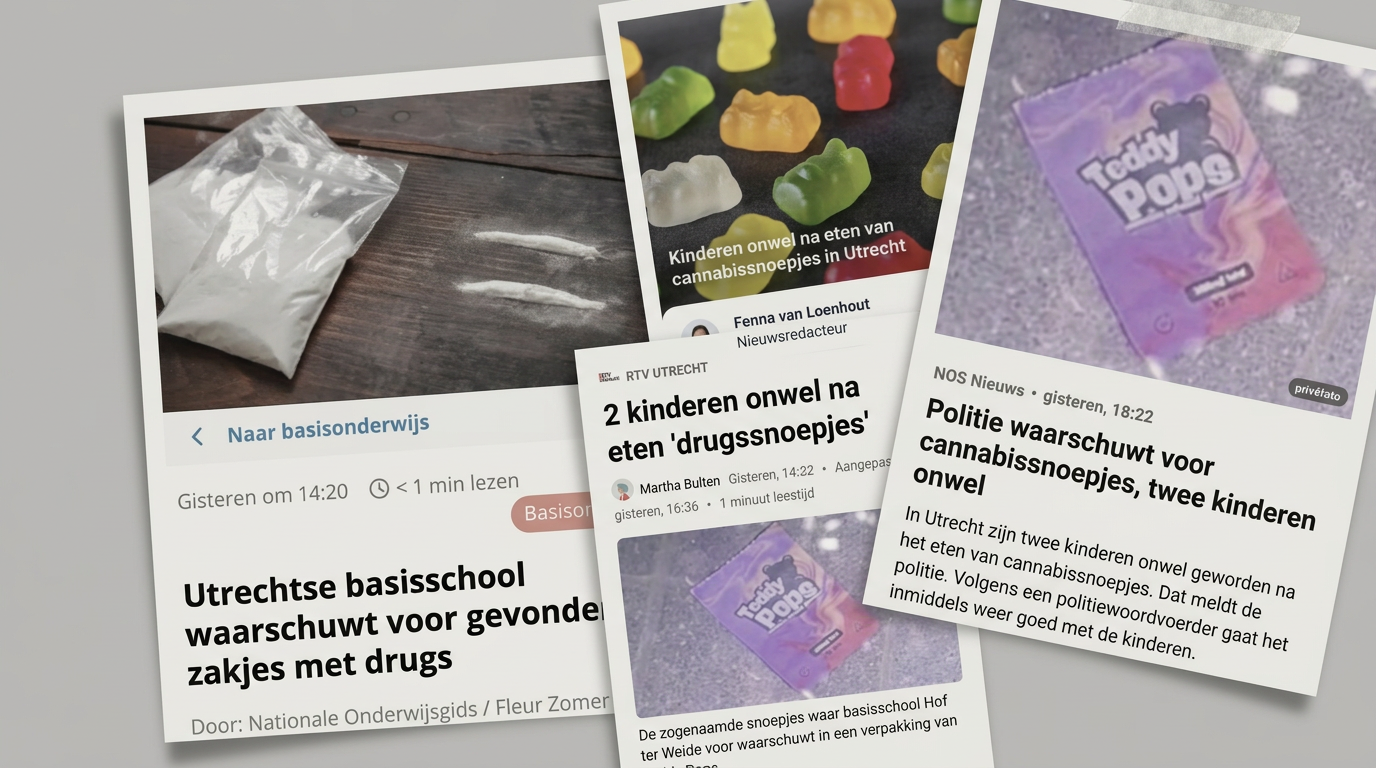 Van drugssnoepjes naar snoepjes met cannabis